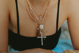 Maiden Cross Necklace