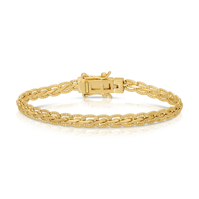 Cindy Rope Bracelet - Gold