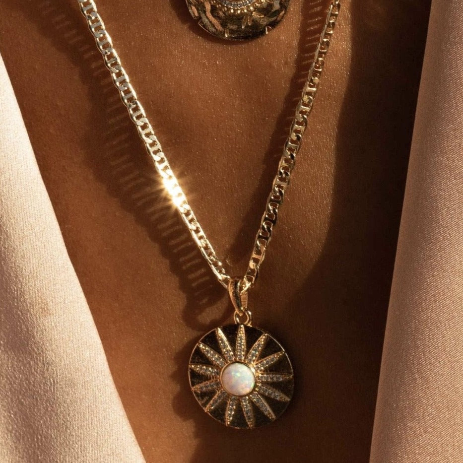 Stargazer Necklace - Opal