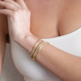 Cindy Thick Bracelet - Gold