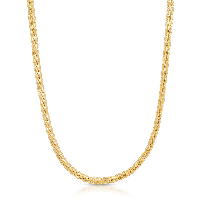 Cindy Rope Necklace - Gold