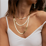 The Lucky Layer Necklace in Silver