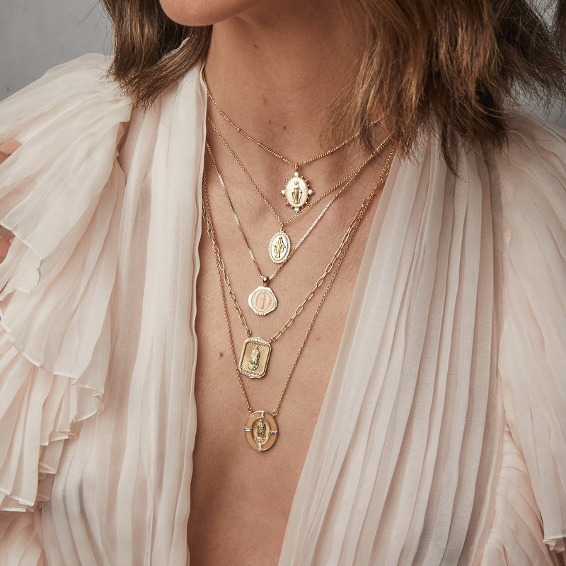 Madonna Pendant Necklace